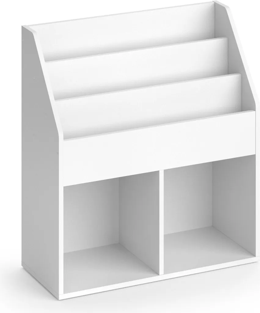Rangement jouets Vicco Luigi blanc 72x79cm pour une chambre sans désordre