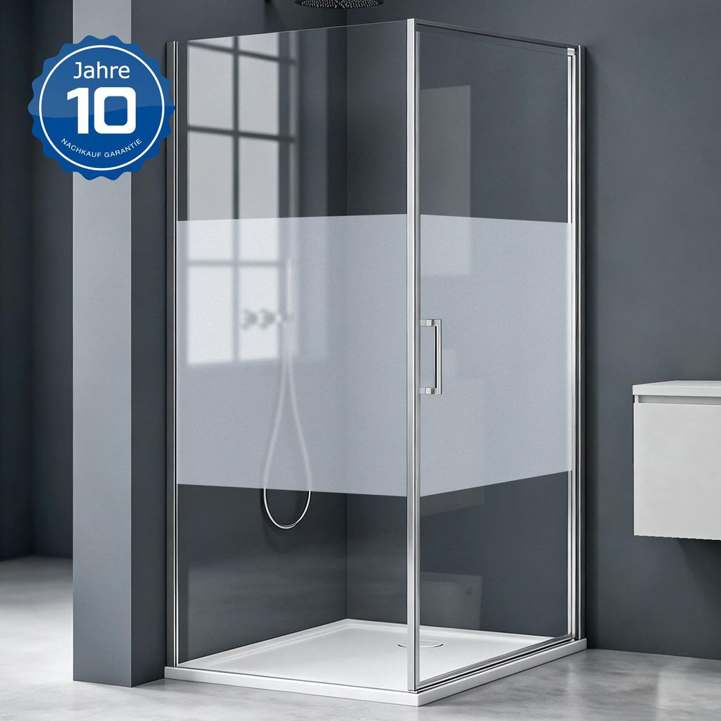 doporro Eck-Duschkabine 90x90x195cm Eckdusche Produktbild 