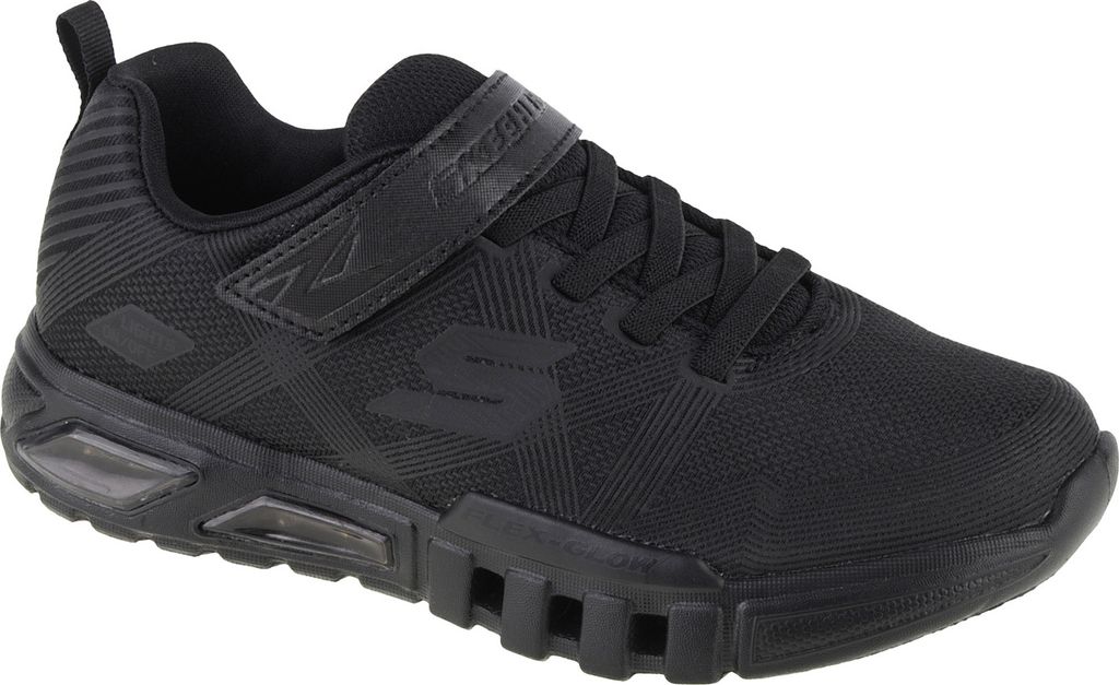 Skechers Flex-Glow - Schwarz Polyester Größe: 32 Normal