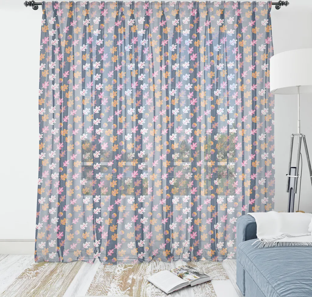 Decorazione Parete Autunno 210x274 ABAKUHAUS: Satin Satinato Arancione