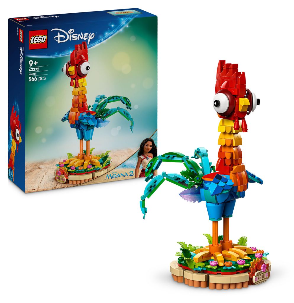 LEGO ǀ Disney Vaiana 2: Heihei Spielzeug - Tierfigur zum Produktbild 