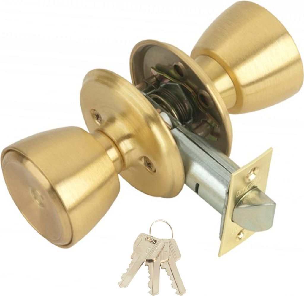 Bouton MCM 508 avec entrée de clé en laiton, 70 mm. Image du produit 