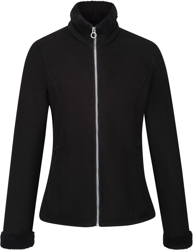 Regatta - "Brandall" Fleecejacke Schwer für Damen RG5410 (38 DE) (Schwarz)