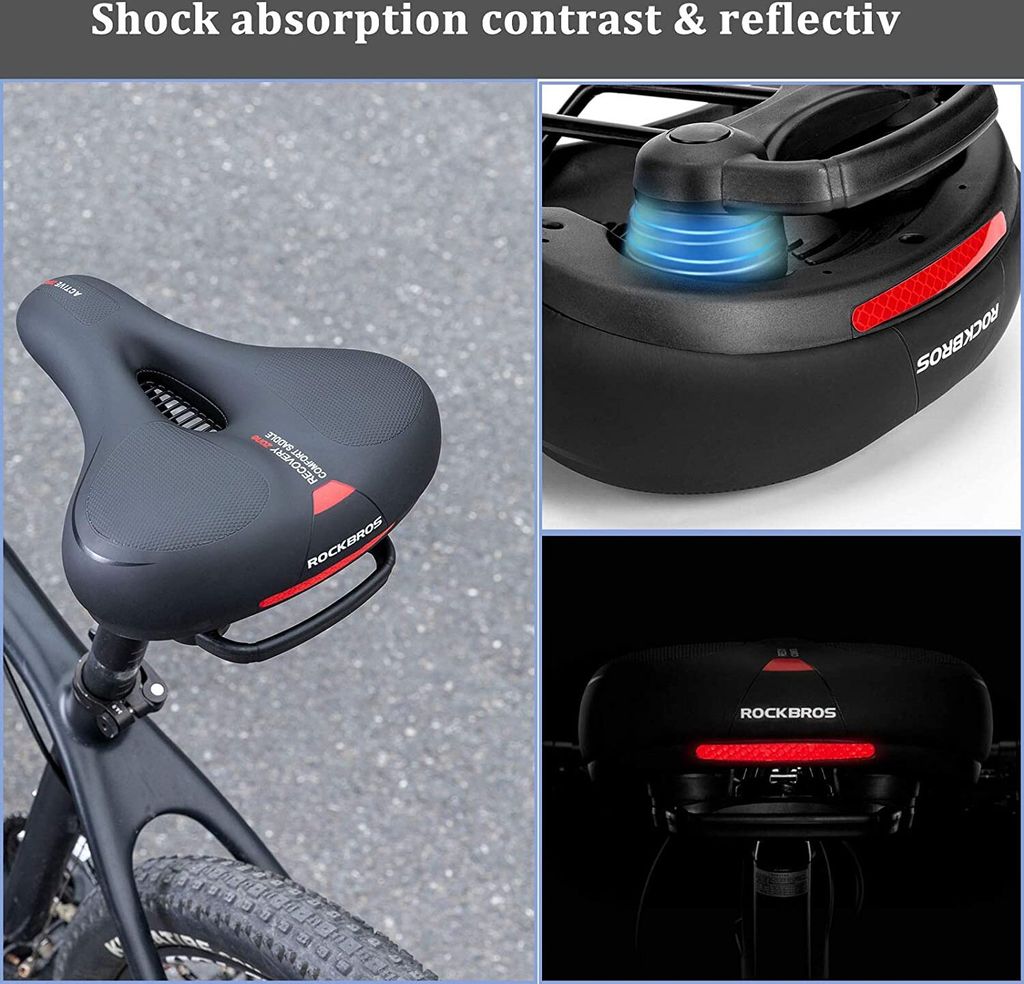ROCKBROS Fahrradsattel Herren Damen Ergonomisch Fahrradsitz Produktbild 4