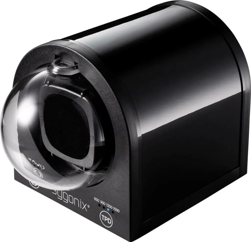 Évitez l'arrêt de votre montre avec le remontoir Sygonix SY-4603120 noir