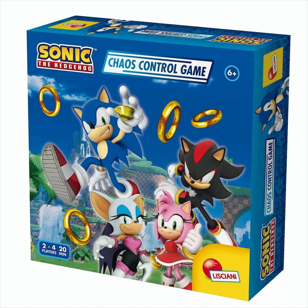 Lisciani Brettspiel Sonic und die Chaos-Smaragde Produktbild 