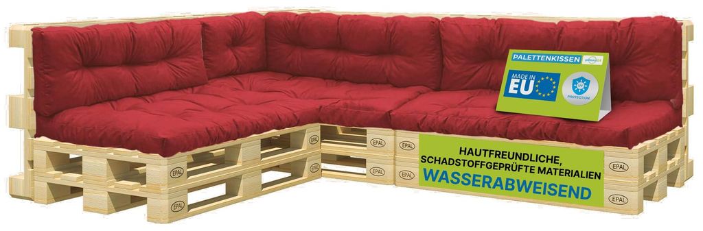 Pillows24 - Palettenkissen wasser- und UV-beständig - 8ER Produktbild 