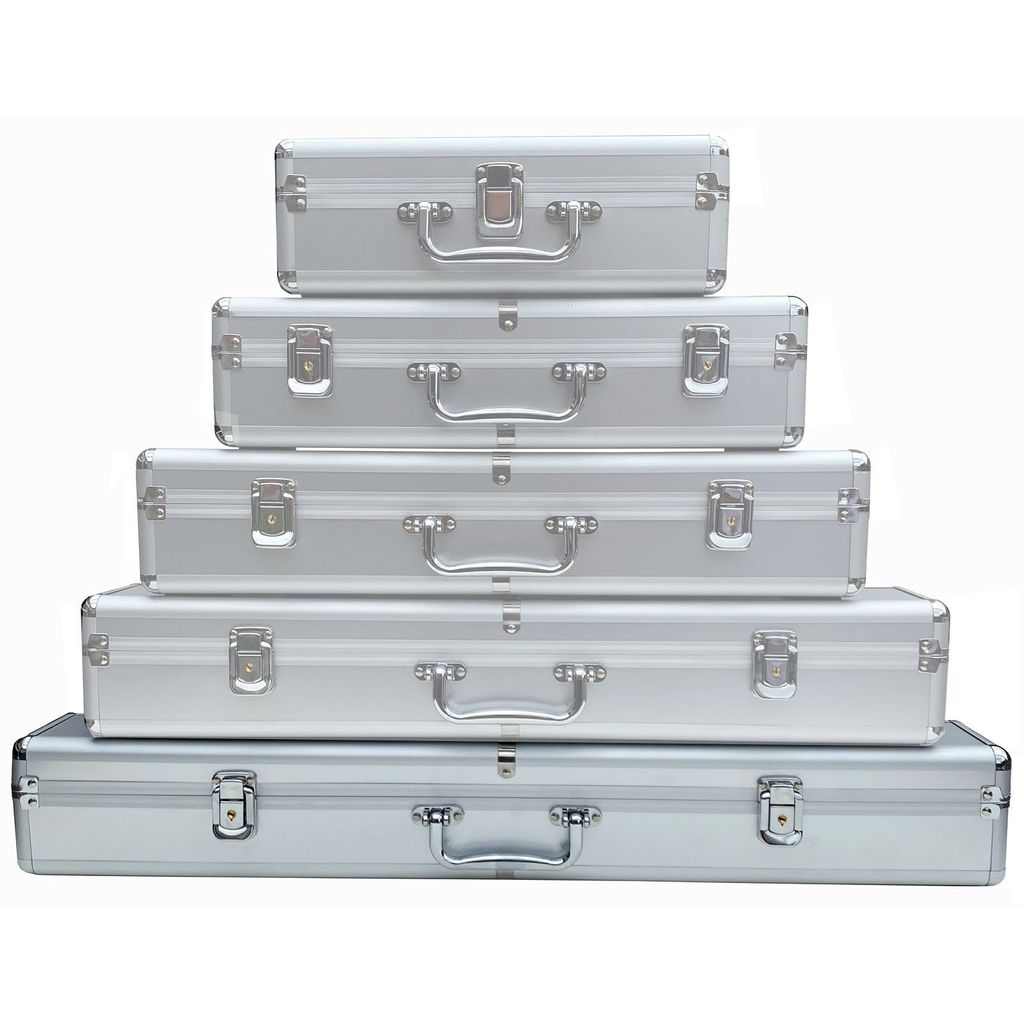 ECI Aluminium Koffer Silber (LxBxH) 70 x 10 x 10 cm