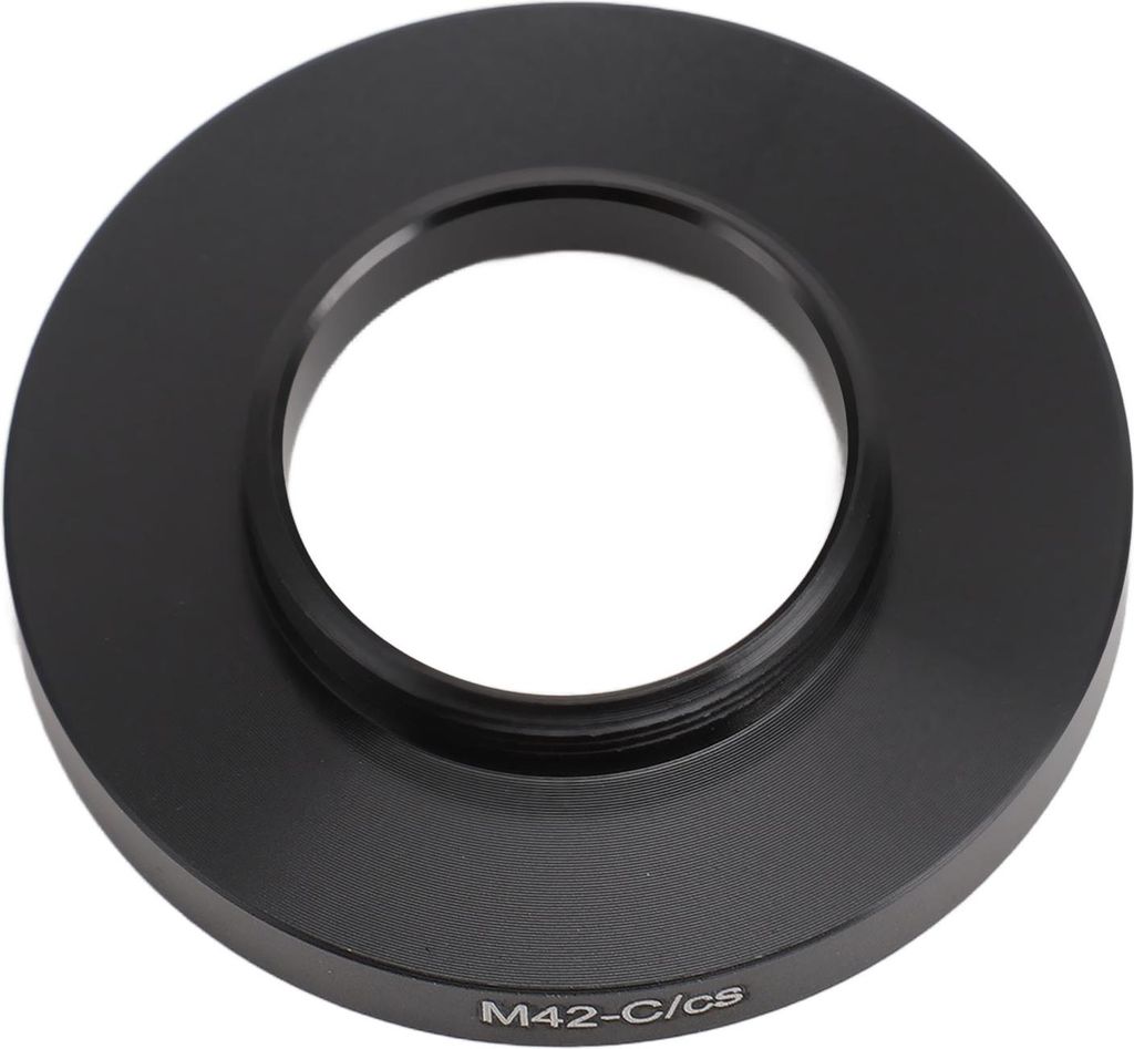 M42 bis C CS -Adapterring M42X0.75mm Weibliche Halterung für Makrofotografie Teleskop