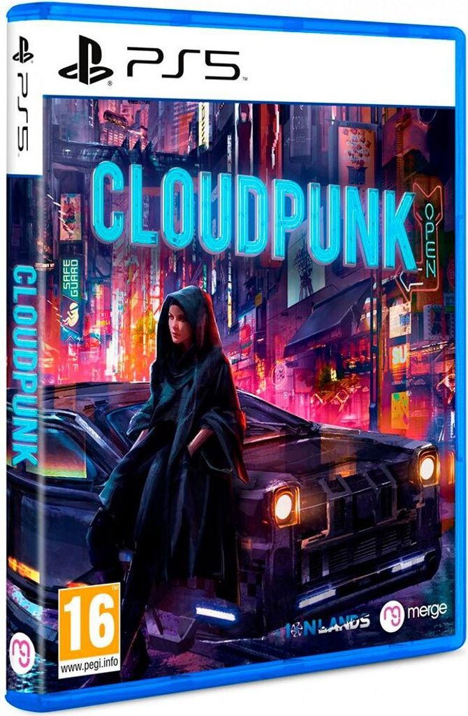 Merge Games Cloudpunk, PlayStation 5, M (Reif), Physische Produktbild 