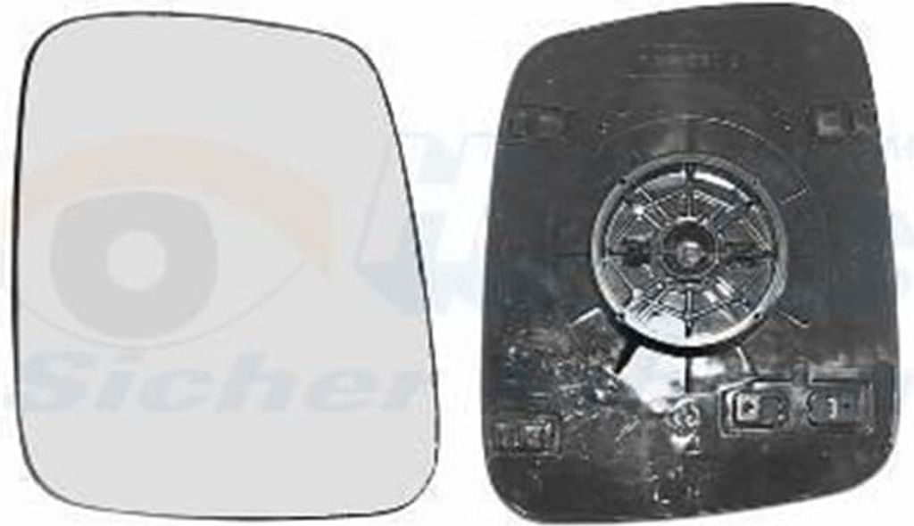 Van Wezel Außenspiegelglas links für VW Transporter