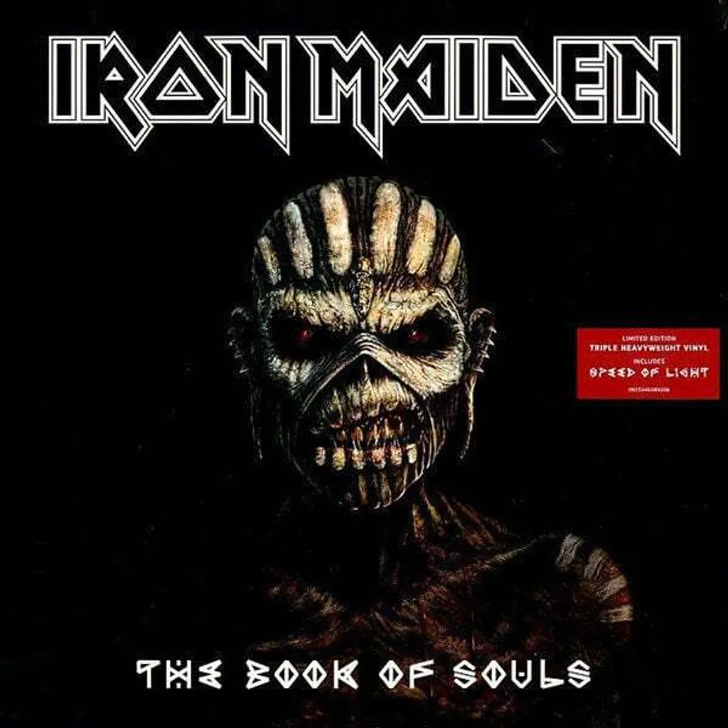 Iron Maiden The Book Of Souls Album Audio pour Fan et Collectionneur