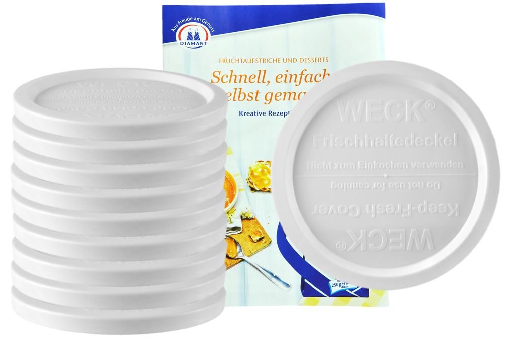 10er Set Weck Frischhaltedeckel 100mm Incl. | Kaufland.de