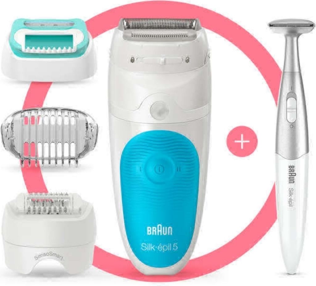 Braun Epilierer+ Gillette Venus Silk-epil 5 5-810+Venus