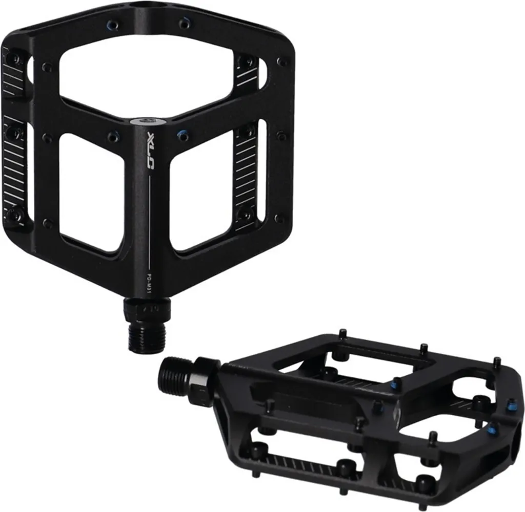 Pédale de plateforme XLC PD-M31 noire pour VTT et Trekking - La Paire