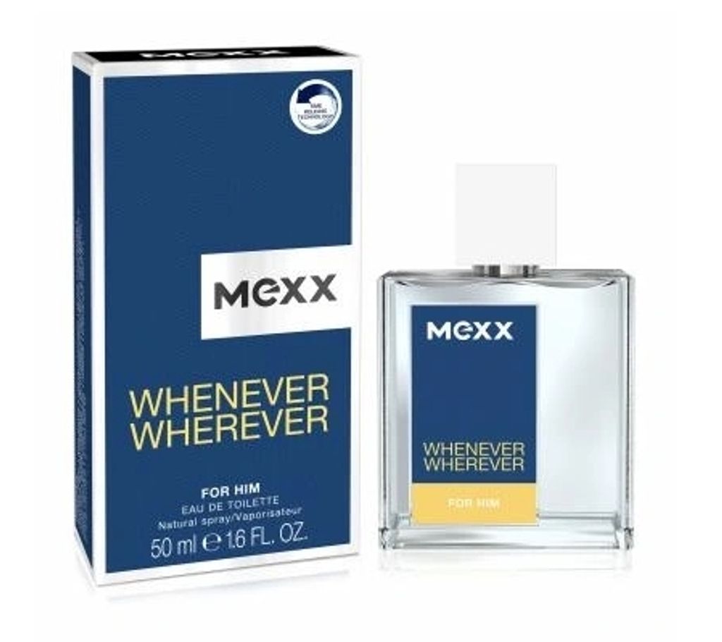 Mexx Whenever Wherever Pro Muže EDT 50 ml - Exkluzivní Obrázek produktu 
