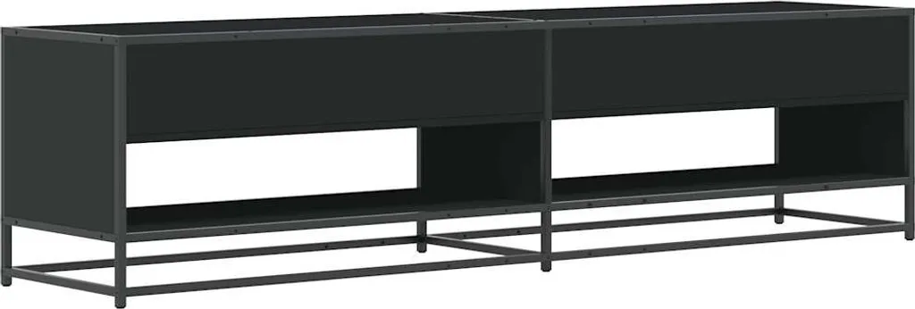 Mobile TV Nero Grande 180 cm: Offerta Imperdibile per Casa e Ufficio