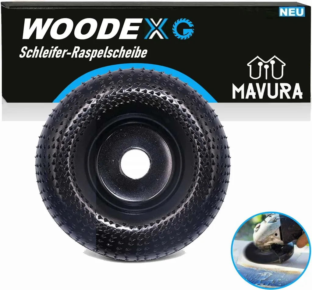 Disco per Raspa WOODEX | Trasforma la tua Smerigliatrice in una Fresatrice