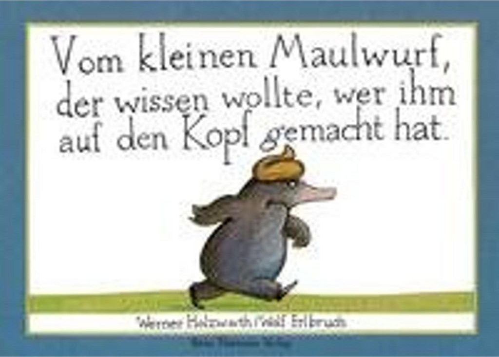 Vom kleinen Maulwurf, der wissen wollte, wer ihm auf den Immagine del prodotto 