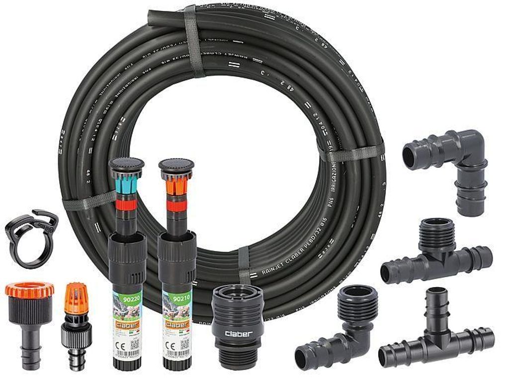 Claber Starter-Set Versenkregner bis ca. 50m² Grünfläche Produktbild 