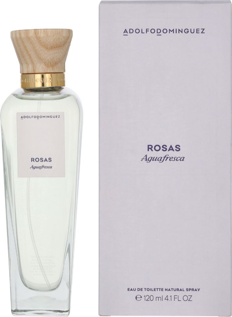 Adolfo Dominguez Agua Fresca De Rosas Eau De Toilette Spray 120ml