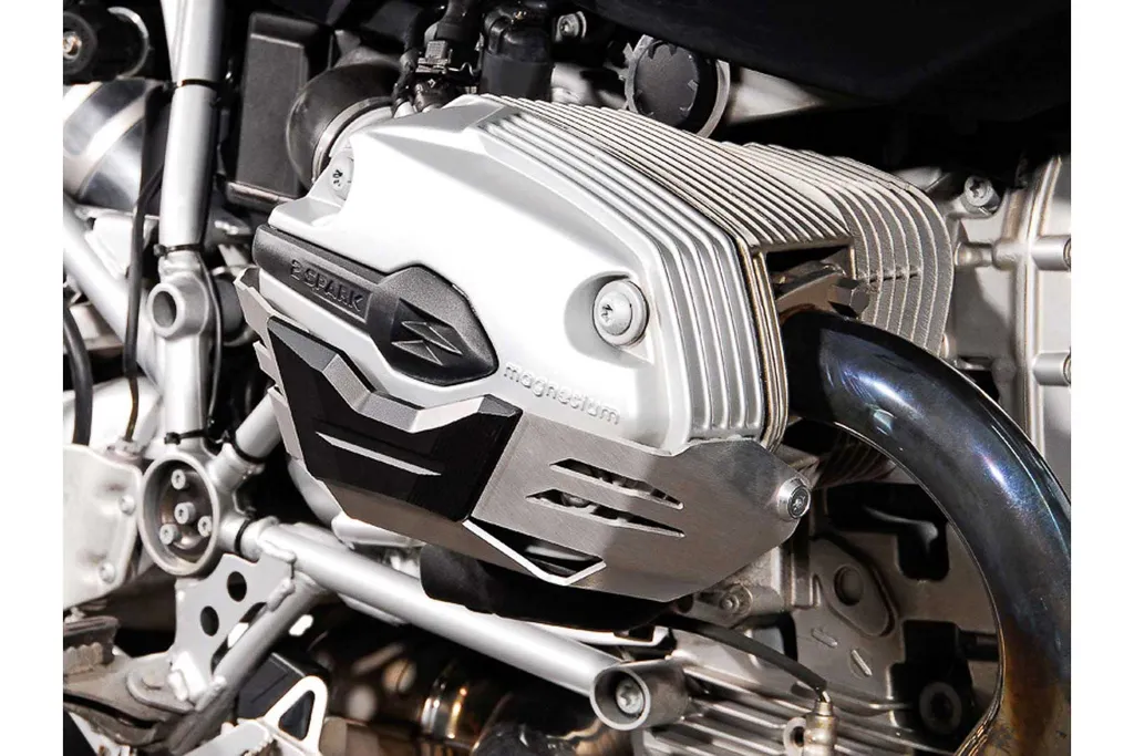 Protection de cylindre en aluminium renforcé SW-Motech pour motard