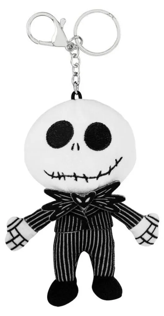 Disney L'Étrange Noël de Monsieur Jack : Porte-clés Peluche Skellington
