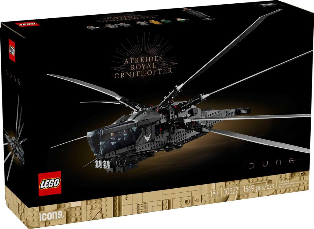 10327 – LEGO Icons – Dune – Atreides Royal Ornithopter