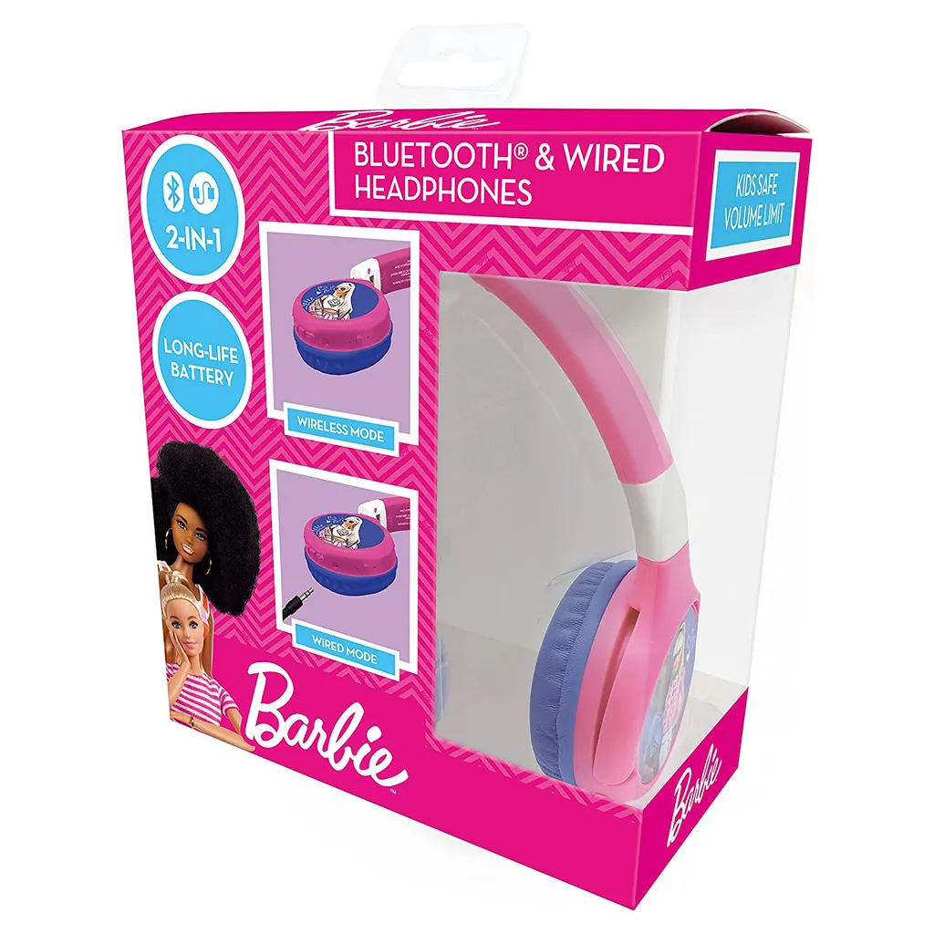 Cuffie Barbie Design Chic: Audio Wireless Sicuro e Comfort Imbottito - 13