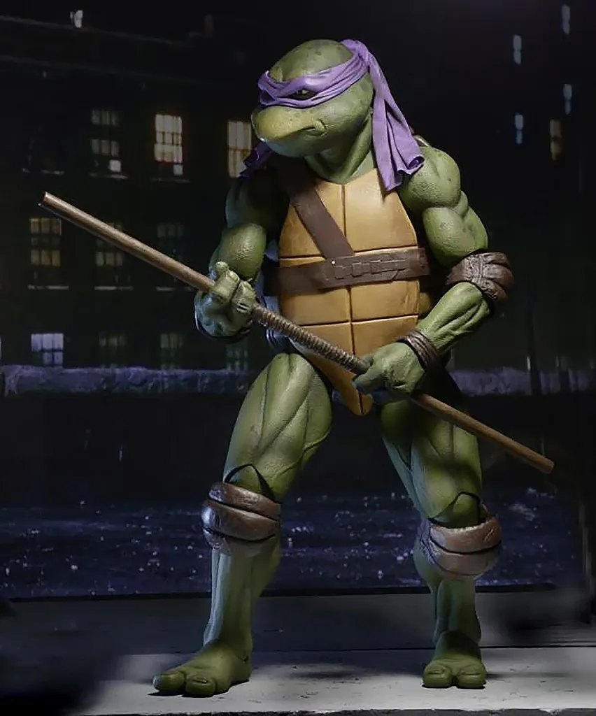 Donatello TMNT Figurine de Collection 42 cm avec Détails Réalistes