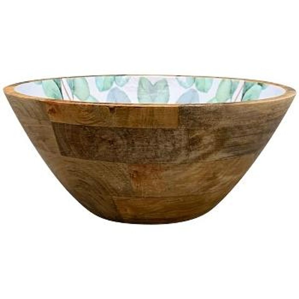 Schale LesFleurs, Mango Holz, 28,5x28,5x12 cm Produktbild 