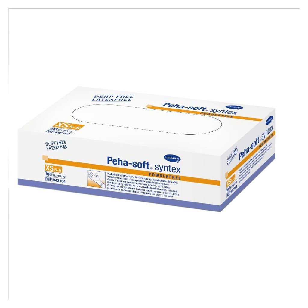 Hartmann Peha-soft, guantes de látex sintético, sin talco, Imagen del producto 