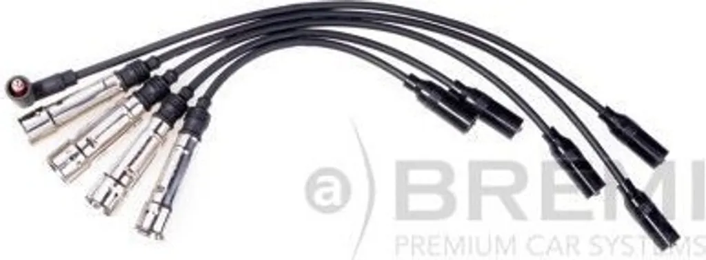 Set 5 Cavi Candela BREMI 924 per VW Polo 6V e Golf III - Kit Montaggio