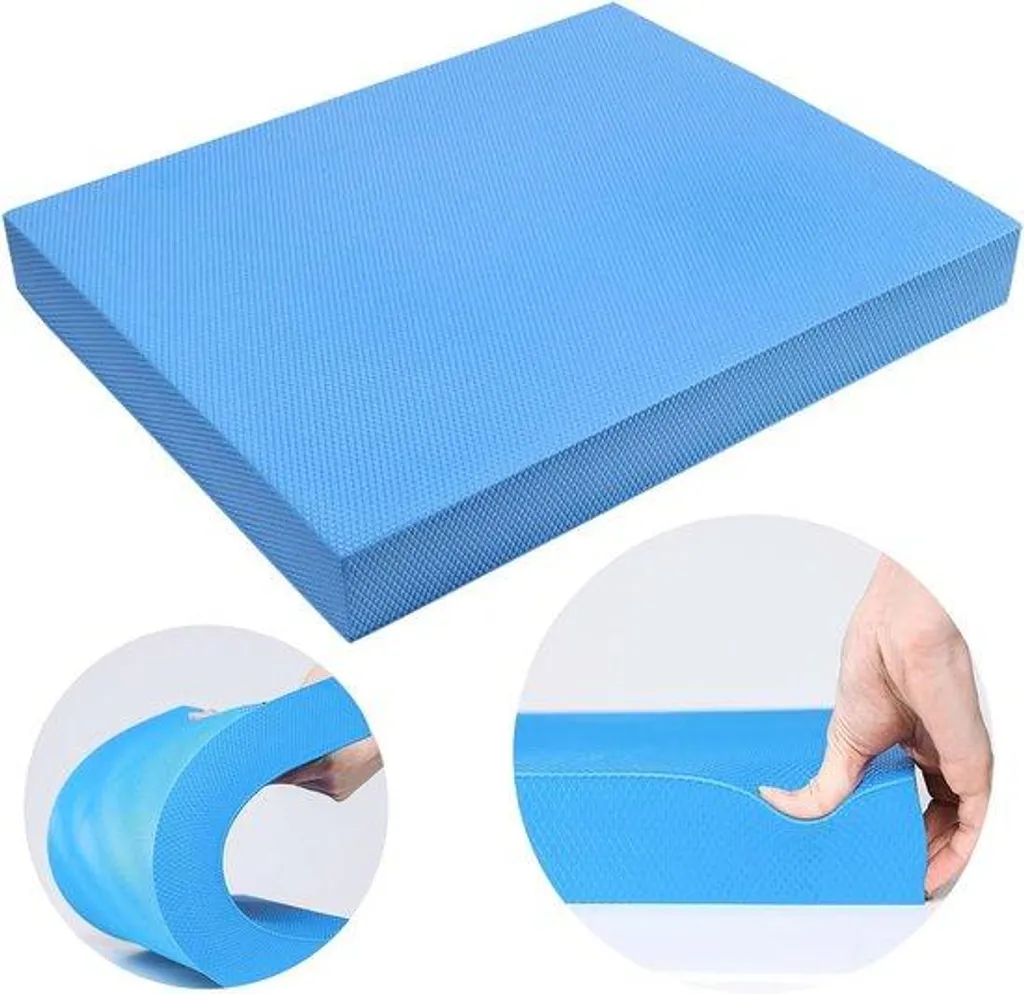 Coussin de flottabilité pour kayak et canoë - Confort en mousse bleu