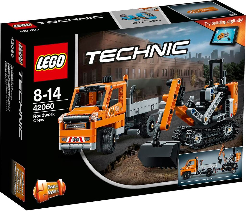 LEGO® - Technic, Straßenbau-Fahrzeuge; 42060 Produktbild 