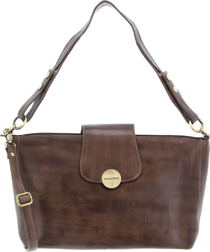 CHIEMSEE Brisbane Shopper Brown - Sac à épaule élégant pour femme brun