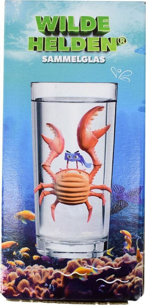 Kinderglas ca. 270 ml Wilde Helden Trinkglas Motiv wählbar Wasserglas
