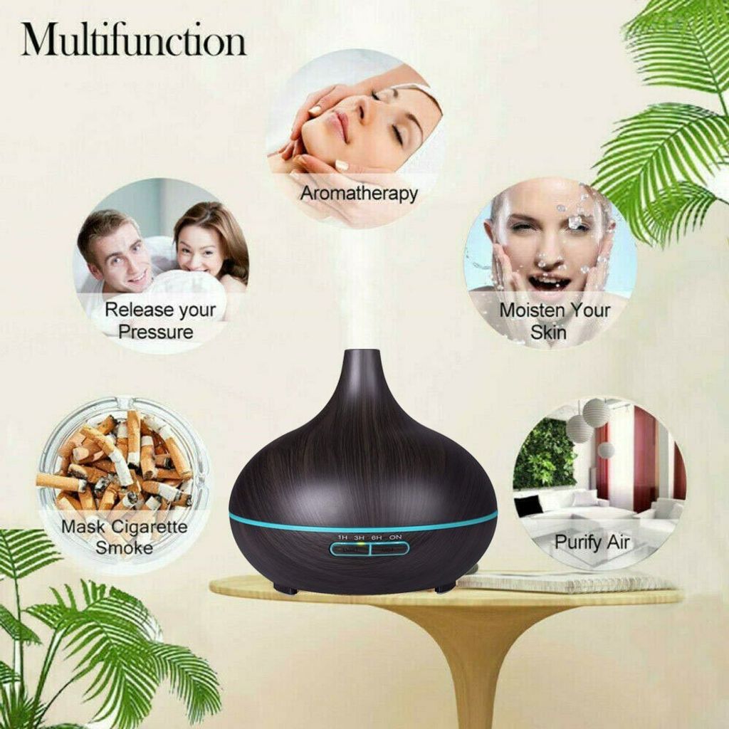 LED Ultraschall Luftbefeuchter, 500ml Aroma Diffuser, Produktbild 6
