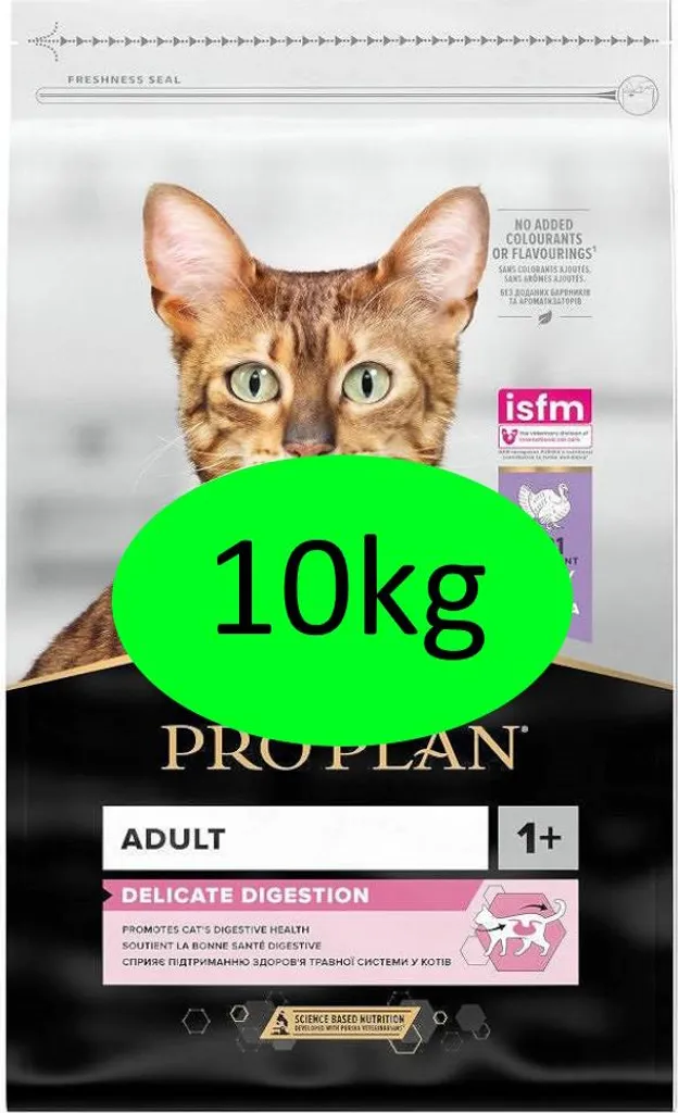 Croquettes Delicate à la dinde 10kg pour chat à digestion sensible - 2