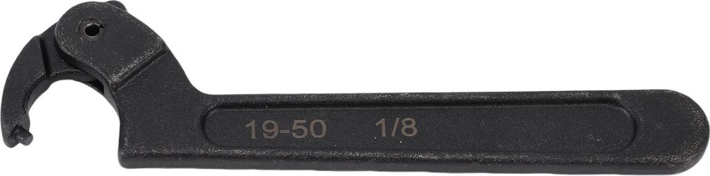 C-Haken-Schlüssel, 3/4 bis 2 Zoll, verstellbar, zum Lösen offener Muttern, Rundkopf-C-Schlüssel für Kfz- und mechanische Wartung