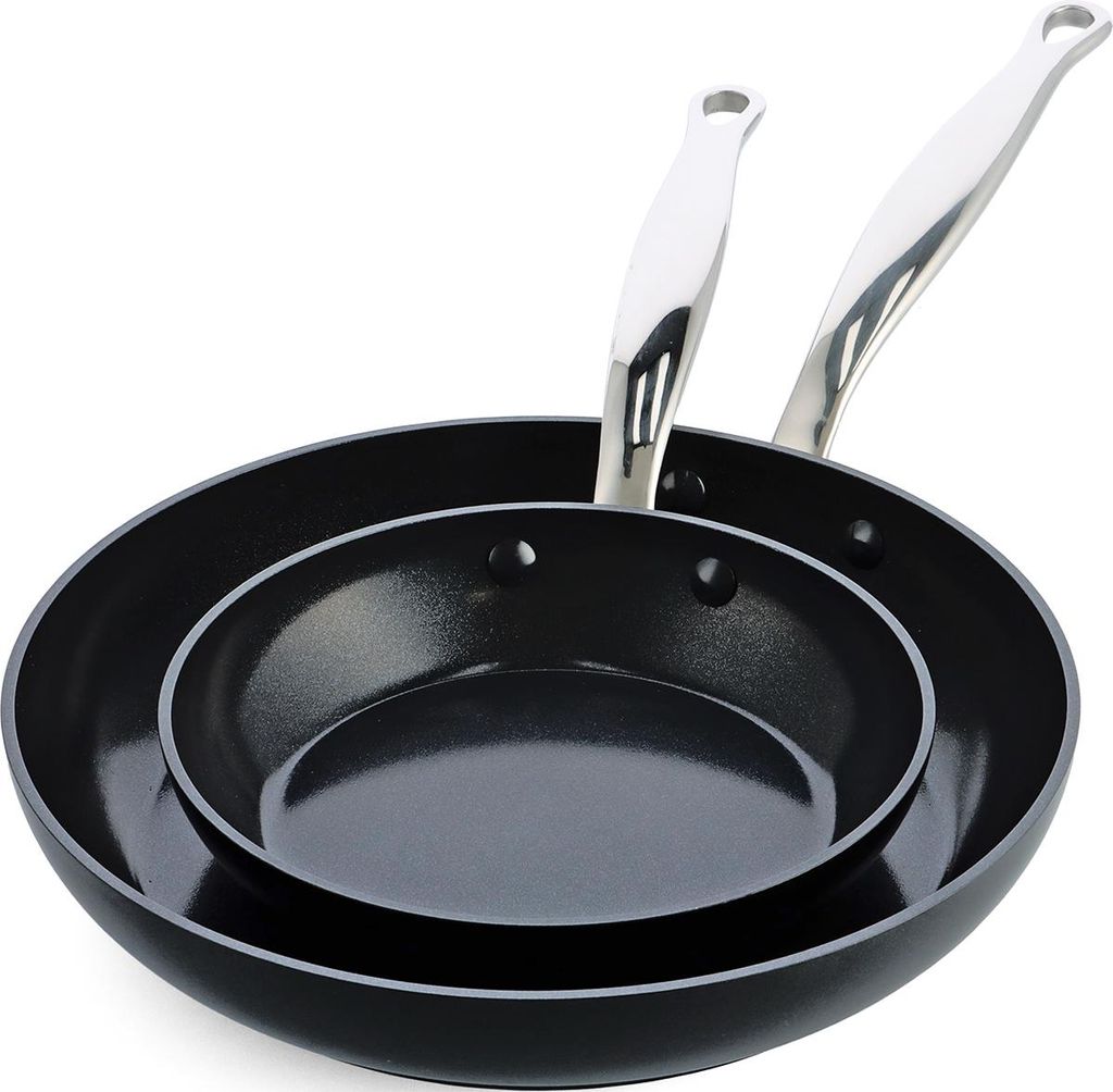 GreenPan Barcelona Bratpfannenset 20cm+28cm, Aluminium, antihaftbeschichtet