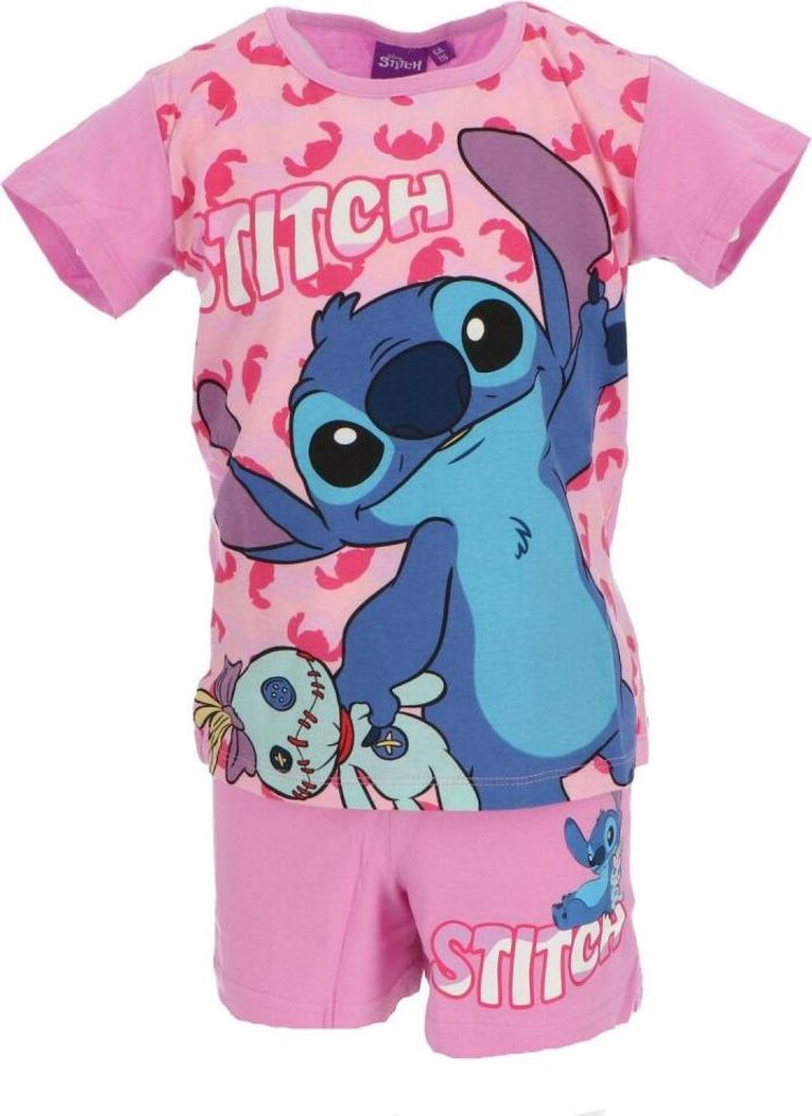 Lilo & Stitch Shortama – Kinderpyjama & Sommer Schlafanzug Produktbild 