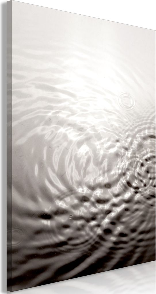 Italienischer Leinwand Leinwandbild - Water Surface (1 Part) Vertical 40x60 cm Landschaften c-B-0590-b-a