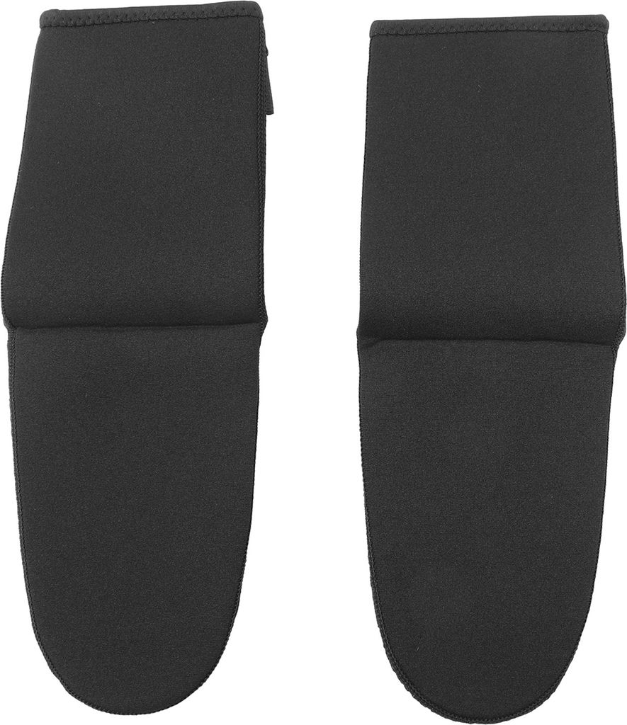 Tauchsocken 3mm Wasser Neopren Anti Slip Voller Knöchel Deckung Strand für Schwimmsportarten Schwarz S