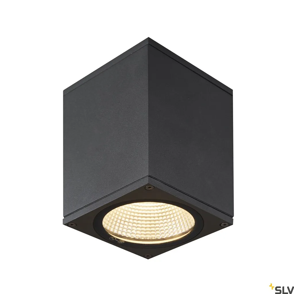 Plafonnier Extérieur LED Carré SLV Enola Square Anthracite Variable CCT - 3