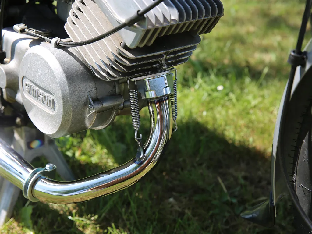 Pot d'échappement Résonance 60-85cc : Solution Tuning pour Simson S51 S70