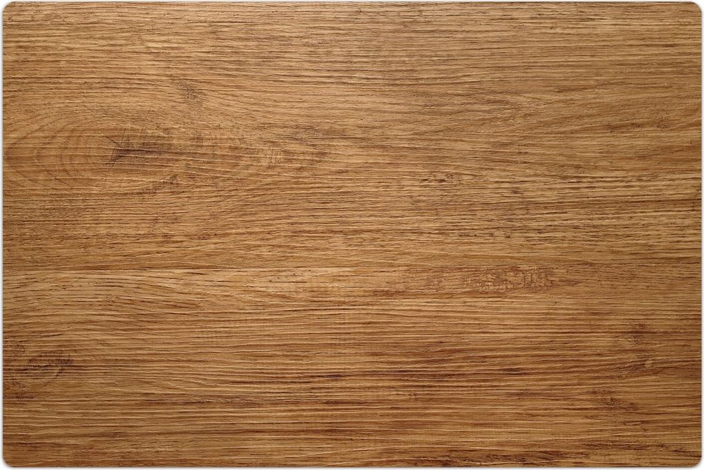 Küchenmatte 120x180 cm Vinylmatte Bodenmatte Dekoration - Helles Holz