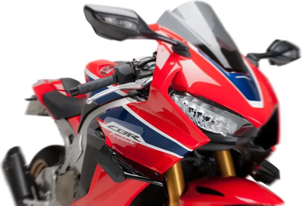 Déflecteurs de Carénage Sport Puig 9729N pour Honda CBR1000RR Noir Opaque