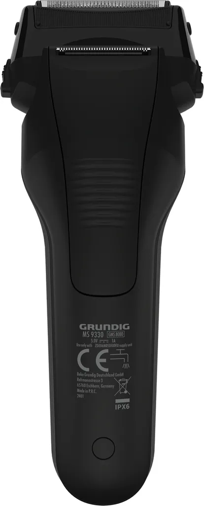 Grundig MS 9330 Rasoir à Grille Rechargeable avec Tête Lavable à l'Eau - 4