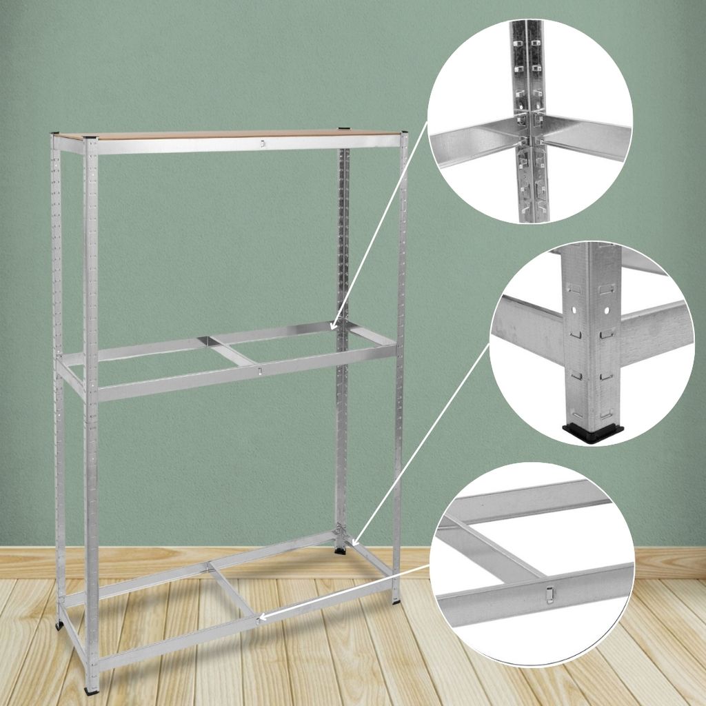 Regál na pneumatiky TYRE, 120x40x180cm, max 795kg, Obrázok produktu 8